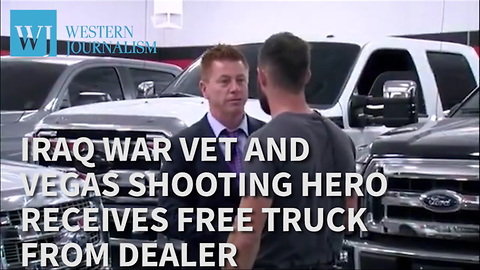 Iraq War Vet And Vegas Shooting Hero Receives Free Truck From Dealer