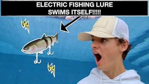 CRAZY SELF-SWIMMING LURE!!!! (Rechargeable!)