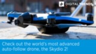 Check out the world’s most advanced auto-follow drone, the Skydio 2!