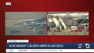 More migrant children arrive in San Diego