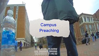 UNC Chapel Hill - Campus Preaching at the Pit
