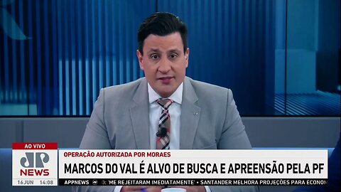 Comentaristas analisam operação da PF de busca e apreensão contra Marcos do Val I LINHA DE FRENTE
