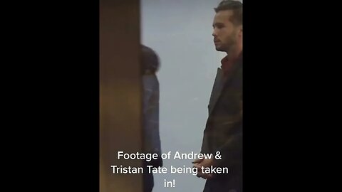 Footage of Andrew & Tristan Tate being Taken in! Arrested 😳#andrew #tate