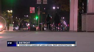 Wayne State students taking precautions after a series of rapes near