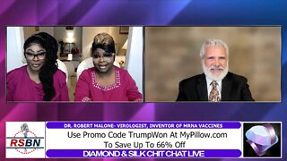Diamond & Silk Chit Chat Live Joined by: Dr. Robert Malone 9/6/22