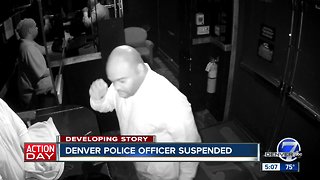 Denver officer suspended after he was caught at strip club while on duty