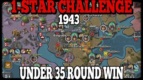 💥1 STAR CHALLENGE 1943 WIN IN UNDER 35 ROUNDS! 💥