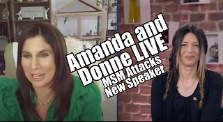 Amanda Grace & Donne LIVE! MSM Attacks New Speaker. B2T Show Oct 26, 2023