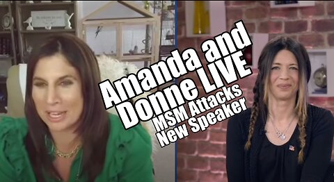 Amanda Grace & Donne LIVE! MSM Attacks New Speaker. B2T Show Oct 26, 2023