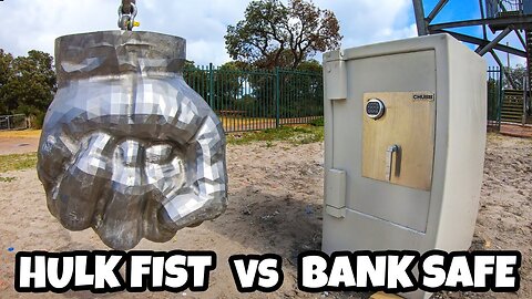 Can HULK’S FIST Break Into A BANK SAFE_