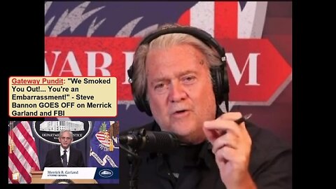 Gateway Pundit: "We Smoked You Out!... You're an Embarrassment!" - Steve Bannon GOES OFF + Red Voice Media | EP560b