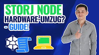 Storj Node auf neue Hardware umziehen - Anleitung