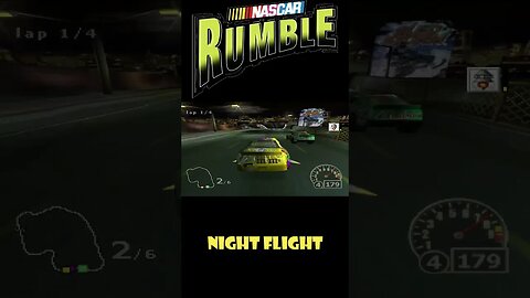 Nascar Rumble | Night Flight | Gameplay #epsxe #shortvideo #shorts #shortsvideo