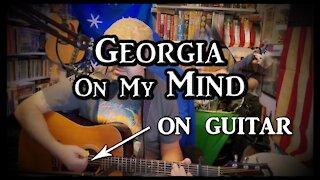 Ray Charles's Georgia On My Mind on Guitar