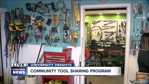 Rent tools, not books from community library