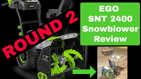 EGO Snow Blower round 2