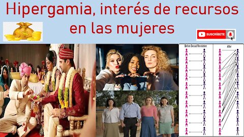 Hipergamia, interés de recursos en mujeres 🤑💰 (interesadas) 💲💸🤑💕😘💯