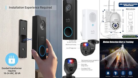 EUFY Security| Wi-Fi Video Doorbell ❤️Security Camera System | smart Home Security|#smartsecurity❤️