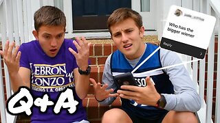 INSANE Q&A with my TWIN BROTHER!!