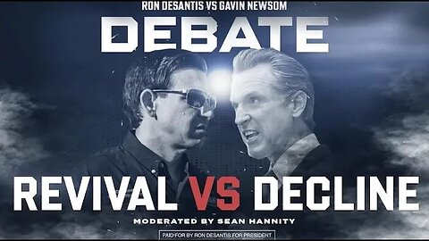 Ron DeSantis vs Gavin Newsom Debate Teaser