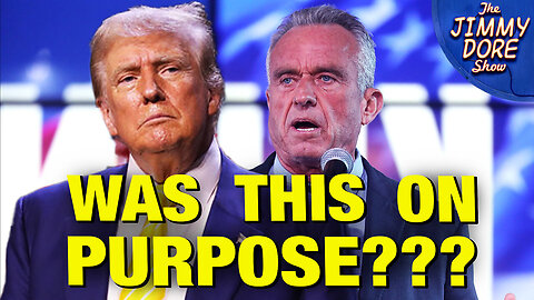Trump/RFK Jr. LEAKED Phone Call—Let's Play Conspiracy Theorist for a Moment! | Jimmy Dore Show