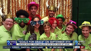 'Goals for Grace' raises money for families with sick children