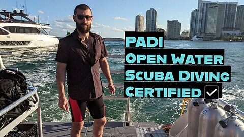 Getting PADI Open Water Scuba Diving Certification