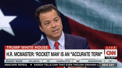 CNN Host Wanted To Marginalize Trump So Bad; Claims "Rocket Man" By Lennon