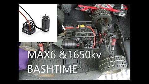 ARRMA KRATON 👍 Hobbywing max6 & 1650KV install and Bash bonus footage of the V4 Kraton