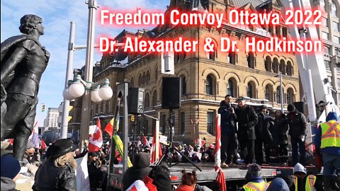 Drs. Alexander & Hodkinson | Freedom Convoy Ottawa 2022