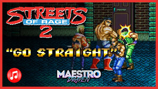 "Go Straight" • Stage 1-1 (Expanded & Enhanced) - STREETS OF RAGE 2