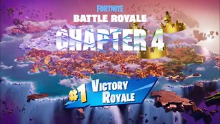 My *FIRST* Victory Royal on Fortnite Chapter 4