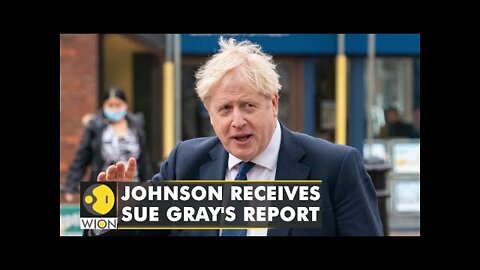 Sue Gray report on probe into Downing street lockdown parties received by UK PM Boris Johnson