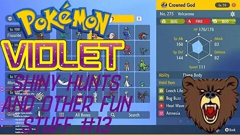 Shiny Hunts/ Tera Raid Battles: Pokemon Violet Fun Stuff #13