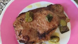 How Do I Cook Pork Chops In The Oven Recipe | Gherkins Pork Chops Recipe | Granny's Kitchen Recipes