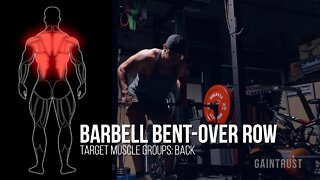 Barbell Bent Over Row