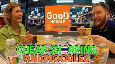 4K Walk Tour Union Mall Bangkok (Eating at Good Noodle with Anita)