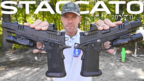 The NICEST Handguns I've Ever Fired!! (Staccato P vs Staccato C2)