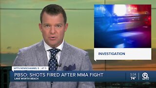 Shots fired after MMA fight in Lake Worth Beach