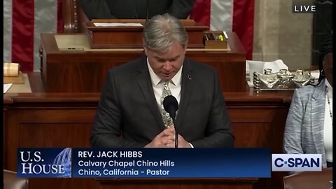 Pastor Jack Hibbs Prayer Before Congress