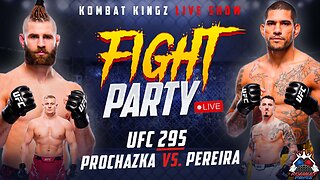 UFC 295 Fight Party | Prochazka vs Pereira | Pavlovich vs Aspinall | Reaction | Watch Along