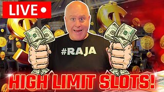 🔴 HIGH LIMIT LIVE SLOT PLAY NEVER ENDS WITH THE RAJA!