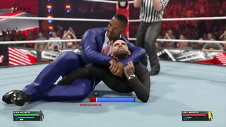 WWE 2K23: Byron Saxton '23 Vs. Corey Graves '23 (Legend Difficulty)