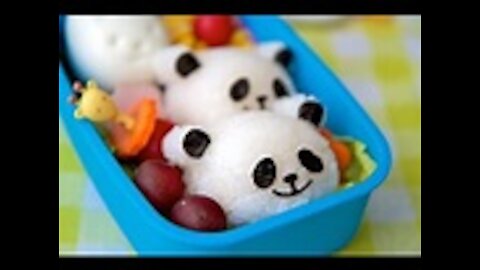 CAN YOU MAKE THESE CUTE RICE PANDA SO EASY