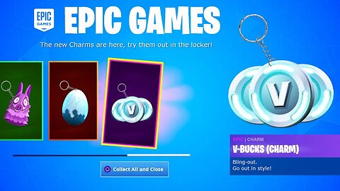 Collect your FREE CHARMS in Fortnite! *NEW ITEMS*