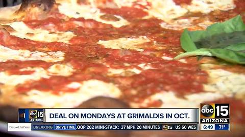 Hungry for a slice? Check out this deal at Grimaldi's