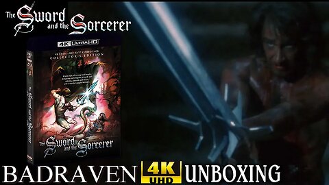 The Sword And The Sorcerer 4K Unboxing