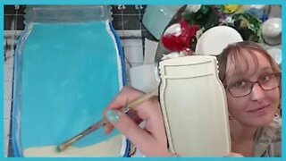 Painting A Wooden Mason Jar "Bottle of Sunshine"