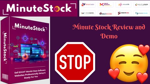 Minute Stock Review & Demo Video