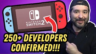 Nintendo Switch 2 Update: 250+ Developers Confirm Games! #nintendoswitch2